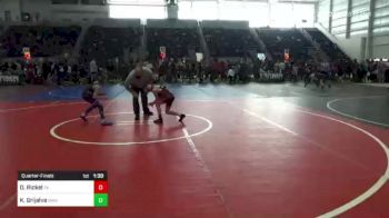 57 lbs Quarterfinal - Declan Rickel, Team Aggression vs Kao Grijalva, Nwa