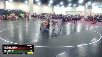 144 lbs Round 1 (6 Team) - Nick Pasutti, Iowa Gables vs Alfonzo Rivera, Team Nauman Blue