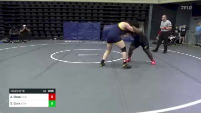 295 lbs Round Of 16 - Anthony Rossi, Fairfax, VA vs Shannon Core, Scranton, PA