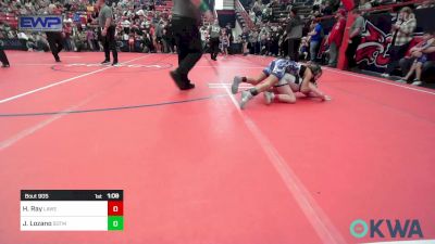 67 lbs Rr Rnd 1 - Hadleigh Ray, Lawrence Elite vs Jocelynn Lozano, Sisters On The Mat