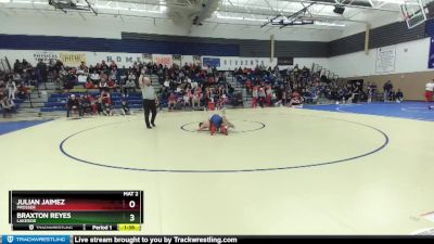 113 lbs Quarterfinal - Braxton Reyes, Lakeside vs Julian Jaimez, Prosser