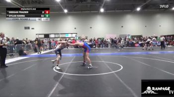 138 lbs Cons. Round 3 - Deegan Frazier, Jr Viking vs Dylan Hanna, Clearwater