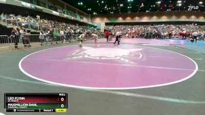 120 lbs Prelim - Leo Flynn, St. Mary`s vs Maximillion Dahl, Churchill County