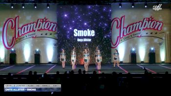 Onyx Allstar - Smoke [2025 L2 Junior - Flex - D2 - Small Day 1] 2025 Champion Cheer and Dance Grand Nationals