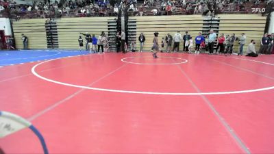 67 lbs Cons. Round 3 - Ryland Hendricks, Roncalli Wrestling Foundation vs Gunnar Hensley, Red Cobra WA