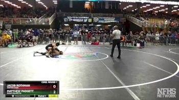 3A 106 lbs Cons. Round 1 - Matthew Padgett, Miami Palmetto vs Jacob Rothman, Winter Park