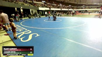 Rookie K-2 44 Cons. Round 2 - Blake Albright, Guerrilla Wrestling (GWA) vs Conner Ervin, Smithfield Youth Wrestling