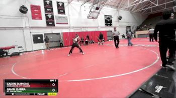 157 lbs Cons. Round 4 - Caden Diamond, Sacramento City College vs Gavin Ibarra, Mt. San Antonio