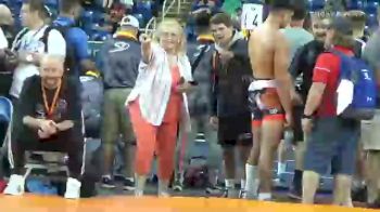 195 lbs Round Of 128 - Quayin Short, Minnesota vs Nicholas Hickman, Ohio