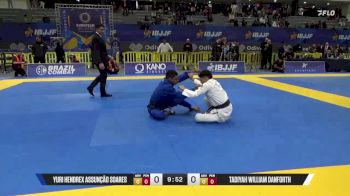 Tadiyah William Danforth vs Yuri Hendrex Assunção Soares 2025 European Jiu-Jitsu IBJJF Championship