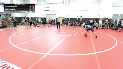 C-152 lbs Round Of 32 - Jason Mifsud, MI vs Seth Adkins, WV