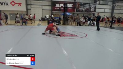 97 kg Consi Of 16 #1 - Connor Jacobs, Clarion RTC vs Matthew Richardson, Pennsylvania