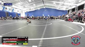 58 lbs Cons. Round 2 - Nicholas Herdman, Bobcat vs Maxwell Rupprecht, Paola