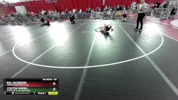 83 lbs Quarterfinal - Colton Hamill, X-Factor Elite Wrestling vs Kai Jacobson, Sparta Wrestling Club