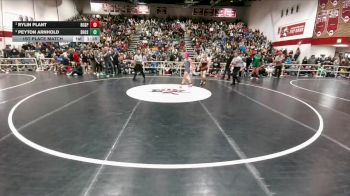 105 lbs 1st Place Match - Rylin Plant, Rock Springs vs Peyton Arnhold, Shoshoni