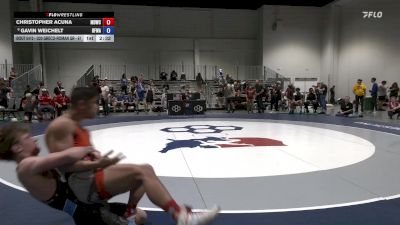 Cons. Round 4 - Christopher Acuna, Montana Disciples Wrestling Club vs Gavin Weichelt, Black Fox Wrestling Academy