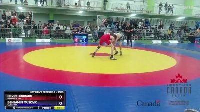 55kg Champ. Round 2 - Devin Hubbard, Montreal WC vs Benjamin Musovic, Coast WA