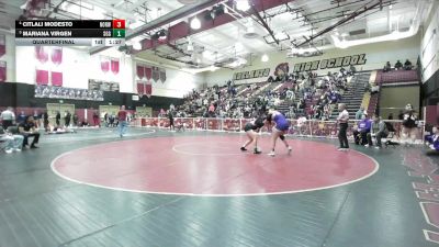190 lbs Quarterfinal - Mariana Virgen, Santiago/GG vs Citlali Modesto, Norwalk
