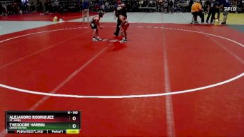105 lbs 3rd Place Match - Alejandro Rodriguez, St. James vs Theodore Harbin, Grand Rapids