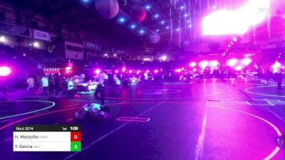 101 lbs Semifinal - Hadley Mazzulla, Hawks WC vs Yliani Garcia, Valley Bad Boys