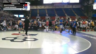 138 lbs Champ. Rd Of 64 - Braxtyn Bauer, Indiana vs Chase Morrison, Michigan