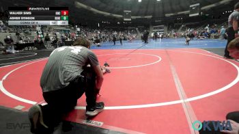 36 lbs Consi Of 4 - Walker Sims, Keystone Wrestling Club vs Asher Stinson, Runestone