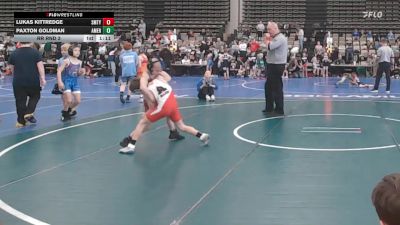 61 lbs Rr Rnd 3 - Lukas Kittredge, Smitty's Barn Black - ESC vs Paxton Goldman, American MMAW - ESC