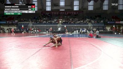 184 lbs Consi Of 16 #2 - Damian Weaver, Rutgers vs Wyatt Ferguson, Central Michigan