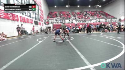 80-84 lbs Rr Rnd 2 - Carson Reisman, Husky WC vs Weston Rutledge, Team Nomad