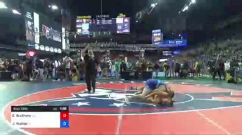 220 lbs Round Of 32 - Erick Brothers, West Virginia vs Jacob Walker, Iowa