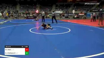 55 lbs Prelims - Wyler Allen, Lions Wrestling Academy vs Nelson Villafane Iii, Mat Assassins