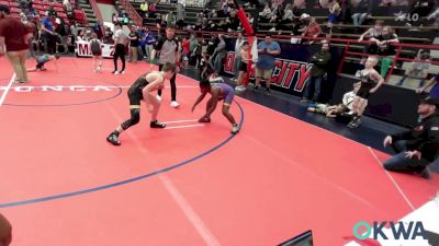 100 lbs Semifinal - Abdul Robinson, ArkCity Takedown vs Maverick Totten, Cleveland Take Down Club