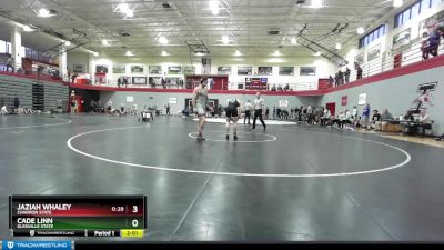 165 lbs Cons. Round 2 - Cade Linn, Glenville State vs Jaziah Whaley, Chadron State