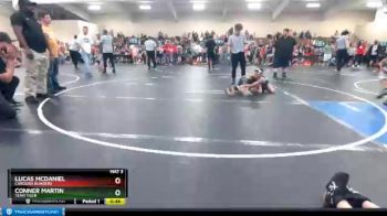 61 lbs Quarterfinal - Lucas Mcdaniel, Carolina Blinders vs Conner Martin, Team Tiger