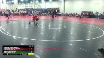 132 lbs Round 1 (6 Team) - Nicholas Patrona, The Firemen Blue vs Seth Breeding, Venice Warriors