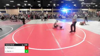 102 lbs Consi Of 16 #2 - Andrew Pedregon, Jr. Trojans vs Urijah Garza, Dirty Bird Wrestling