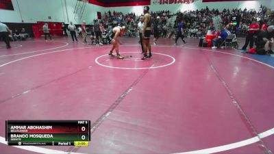 175 lbs Champ. Round 1 - Ammar Abohashim, Bellflower vs Brando MosQueda, Servite