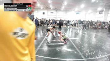 80 lbs Round Of 16 - Michael Cooper, WV vs Baylor Perkins, PA
