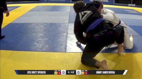 Jimmy James Rivera vs Kyle Brett Spencer 2025 Pan Jiu Jitsu IBJJF Championship