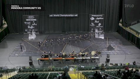 Minooka Community HS "Minooka IL" at 2025 WGI Percussion/Winds World Championships