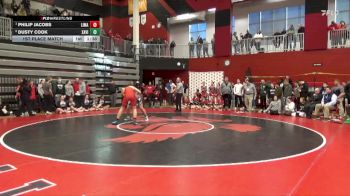 190 lbs 1st Place Match - Philip Jacobs, Linn-Mar vs Dusty Cook, Xavier, Cedar Rapids