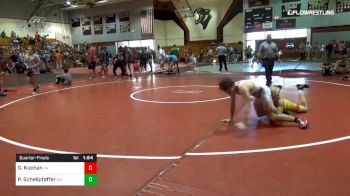 132 lbs Quarterfinal - Garrett Kuchan, Va vs Patrick Schellpfeffer, Nc