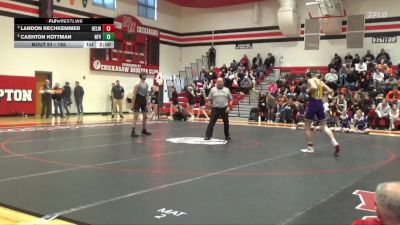 165 lbs Cons. Semi - Landon Rechkemmer, Oelwein vs Cashton Kottman, North Fayette Valley