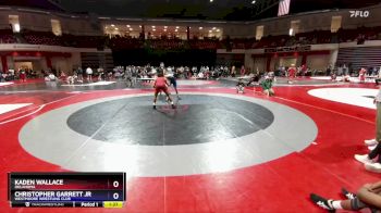 150 lbs 3rd Place Match - Kaden Wallace, Oklahoma vs Christopher Garrett Jr, Westmoore Wrestling Club