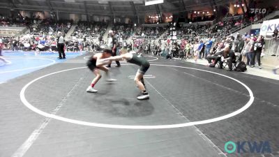 80 lbs Consi Of 4 - Andrew Ridge, Sperry Wrestling Club vs Walker West, Scrap Yard Training