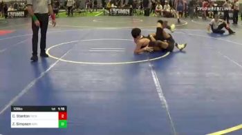 126 lbs Round Of 16 - Carlitos Stanton, Tucson Cyclones vs Zachariah Simpson, Horizon