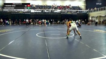 165 lbs Champ. Round 2 - Leo Martinez, East Los Angeles College vs Vicente Tizoc, Victor Valley College