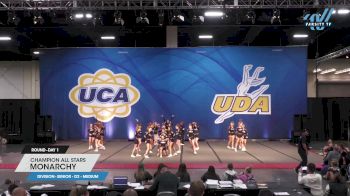 Champion All Stars - Monarchy [2023 L2 Senior - D2 - Medium Day 1] 2023 UCA Sandy Fall Classic & UCA Salt Lake City Regional