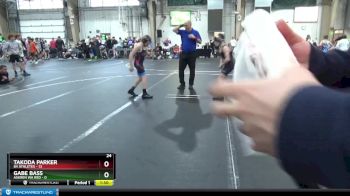 84 lbs Round 5 (8 Team) - Takoda Parker, 84 Athletes vs Gabe Bass, Askren WA Red