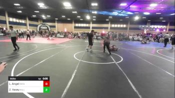 65 lbs Consi Of 8 #2 - Levi Angel, SoCal Hammers vs Zander Yaney, Bulldogs Jr Wrestling